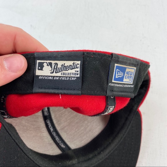 LA Angels Anaheim Hat New Era 59fifty Cool Base - Picture 8 of 8